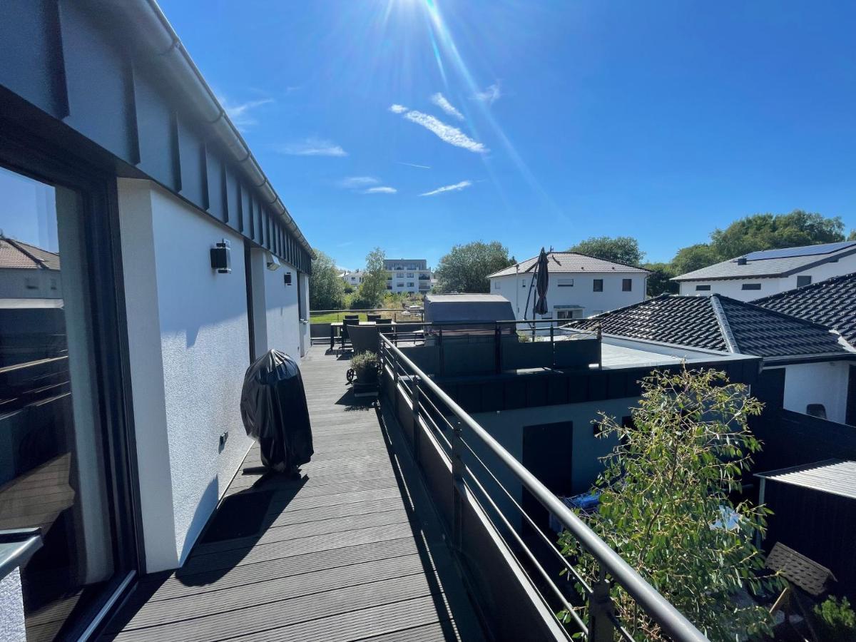 #Neu L Seeblick L Netflix L Boxspring L Nespresso L E-Tuer L Terrasse L 82M2 Ulmen Dış mekan fotoğraf